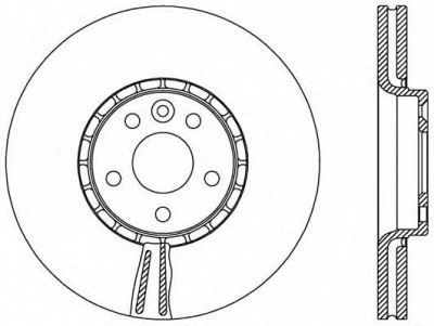 OPEN PARTS bdr251920 -  Тормозной диск